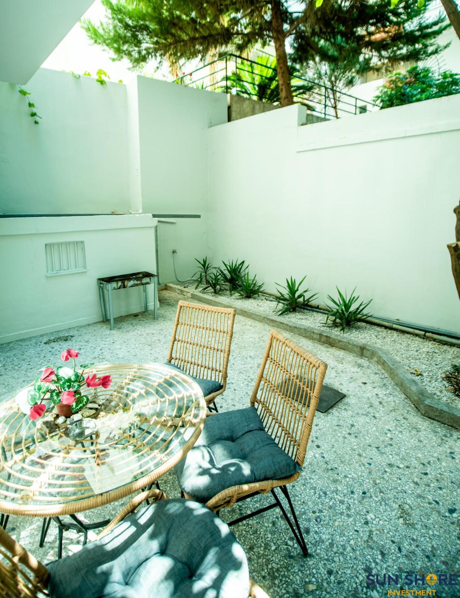 Explore Greece From Apartment With Private Garden คัลกิดา ภายนอก รูปภาพ